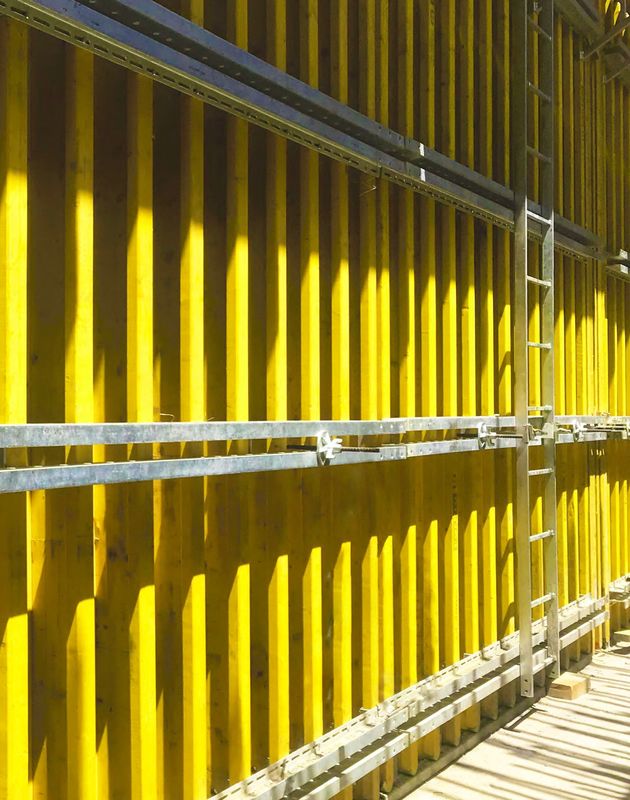 Construction Widely Use Large Size Formwork with Timber Beam H20, Plywood and Steel Waler