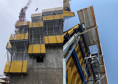 Jumping Formwork System With Automatic Hydraulic System and 2.4 m Platform