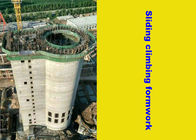 Non Stop Concreting Slip Formwork System High Efficiency For Cooling Tower