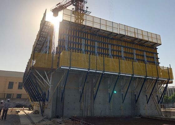 Large Size High Rigidity Concrete Wall Formwork Systems For Nuclear Project