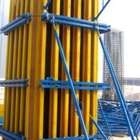 Q235 Steel Round Column Formwork System For Wall