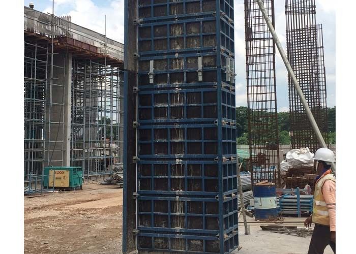 Efficient Building Construction Circular Formwork System