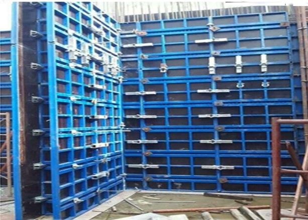 Rigid Steel Frame Formwork , Steel Framing System For Concrete Construction Wall