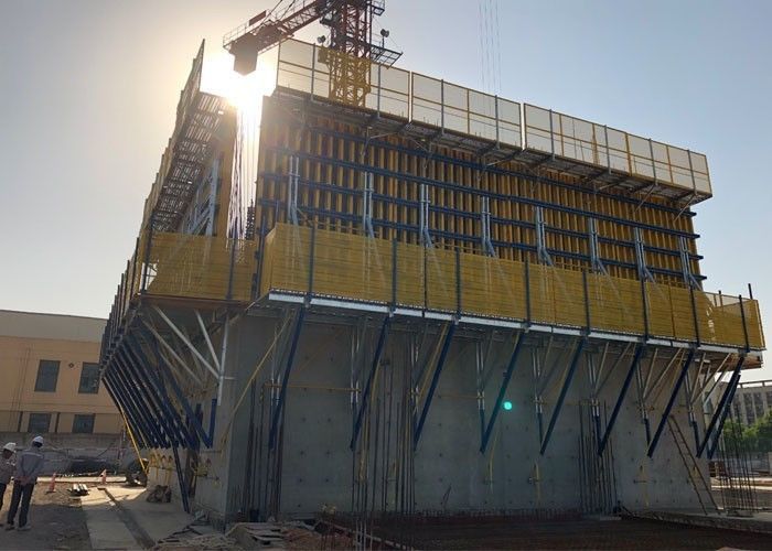 Large Size High Rigidity Concrete Wall Formwork Systems For Nuclear Project